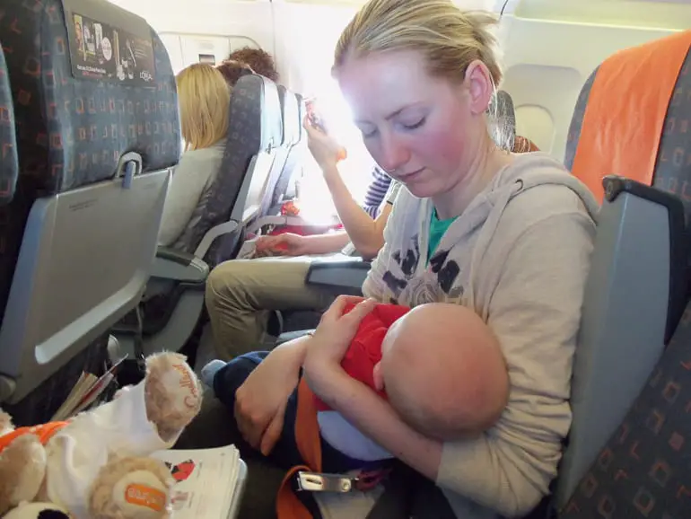 Flying with a baby