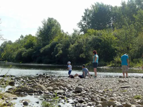 River at Campsite