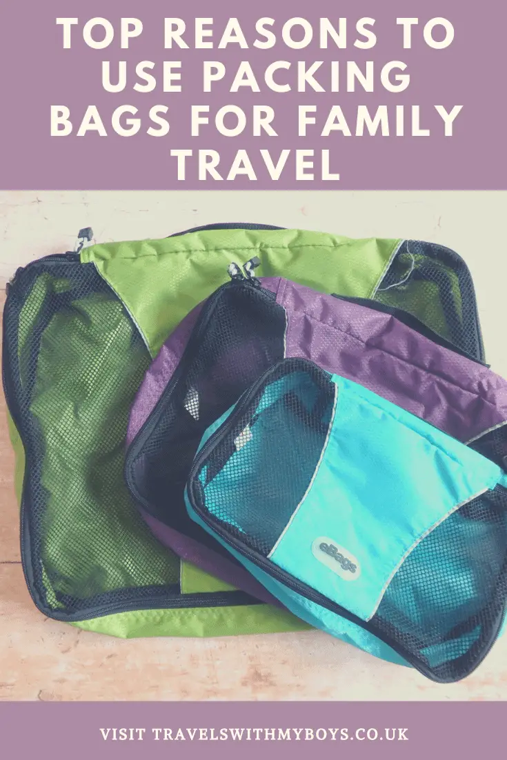 Why Packing Cubes Are Great For Family Travel | Travel Packing Bags Have Multiple Uses For Family Travel