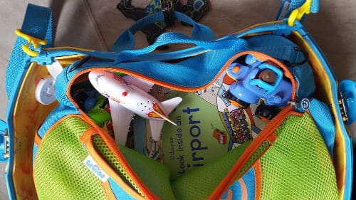 Trunki Tote Bag full of toys and books