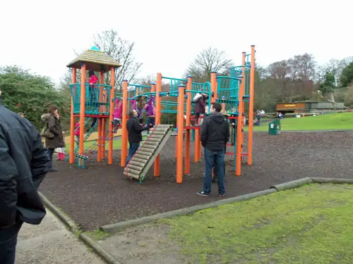 Play area at Edinburgh Zoo