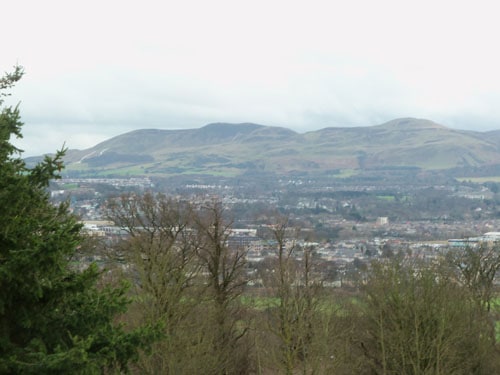 View over Edinburgh