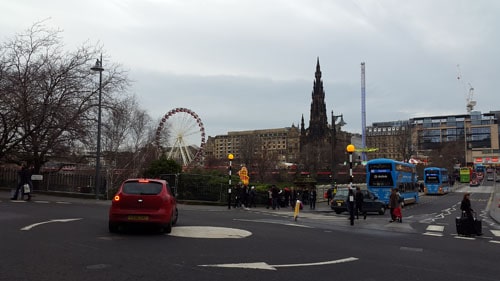 Edinburgh at Christmas