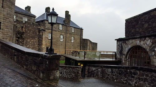 Cafe at Stirling Castle