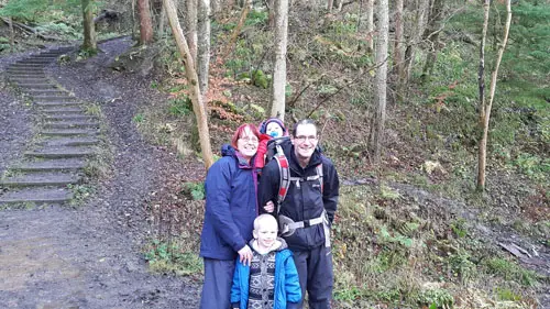 Family outdoors