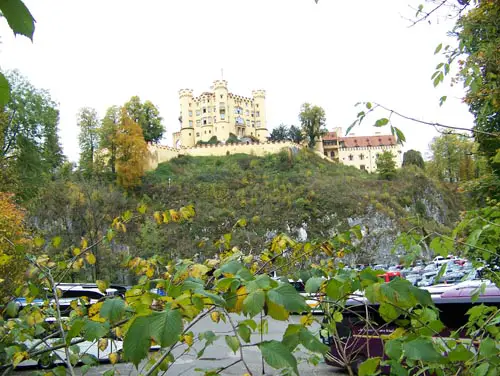 View of Hohenschwangau Castle