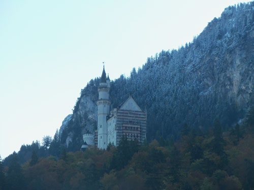 View of Neuschwanstein Castle