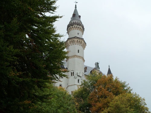 View of Neuschwanstein Castle