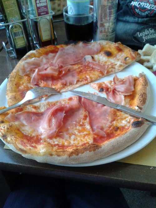 Pizza in Pisa!