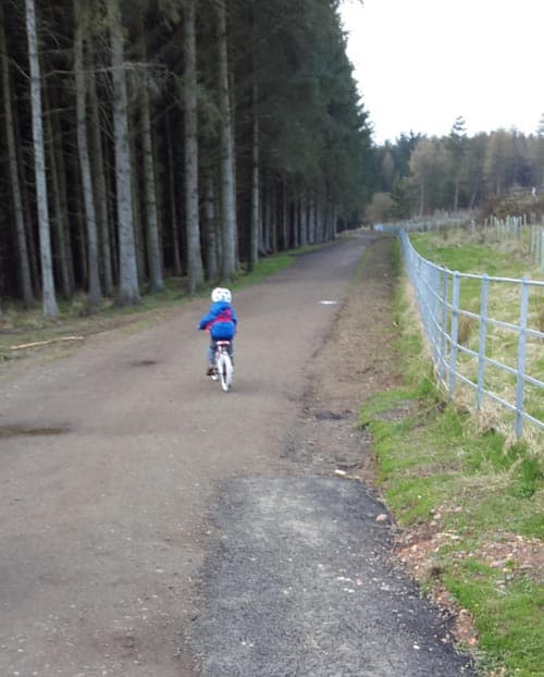 Bike Riding at Beecraigs Country Park