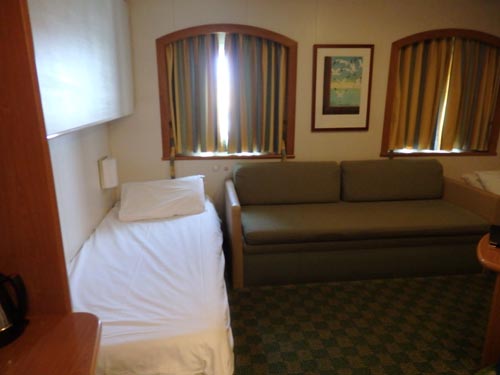 p&o cruises 5 berth cabin