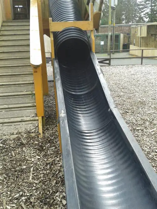 Slide at Scottish Owl Centre