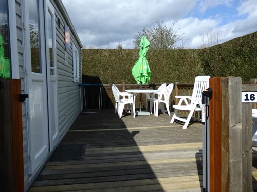 Decking area