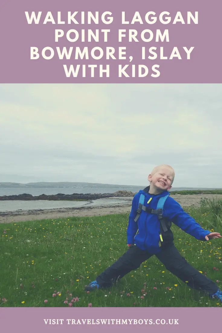 Walking Laggan Point on Islay with Kids