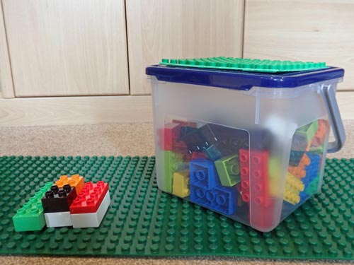 DIY Travel Duplo Box