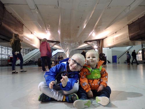 Sitting under Concorde