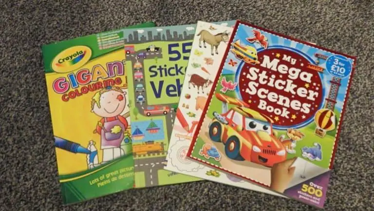 Sticker Books and Colouring Books