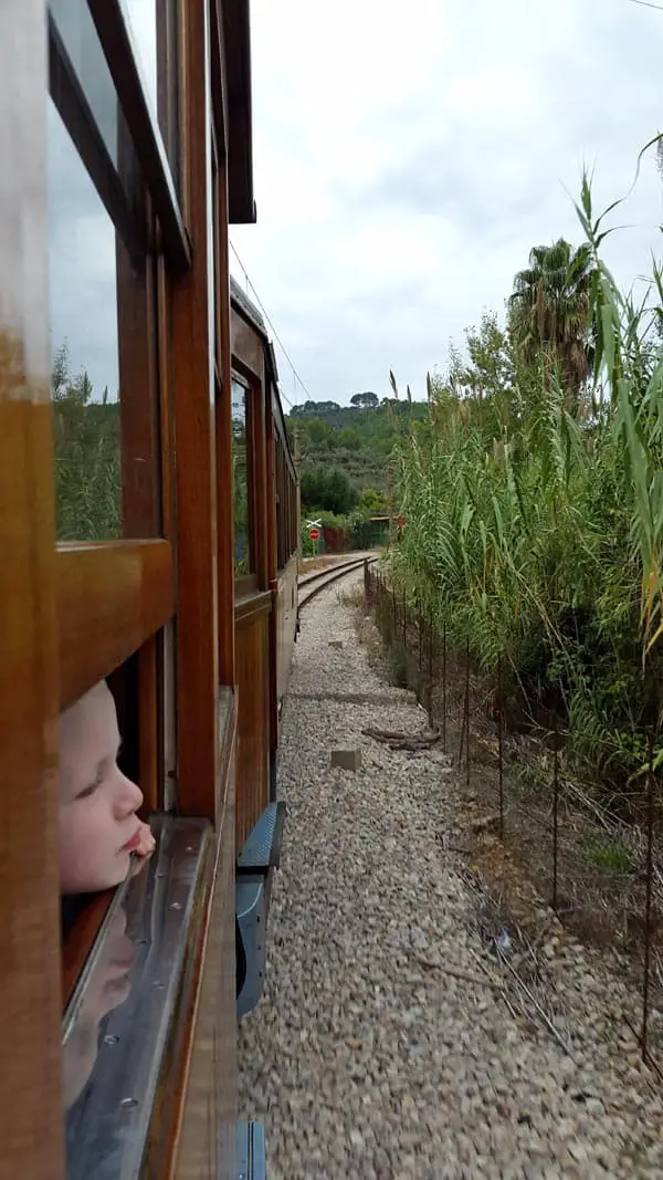 On the Soller Train