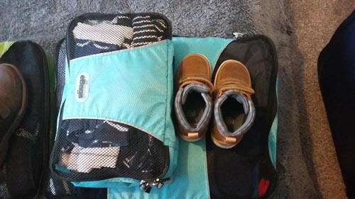 Packing Bags for family travel