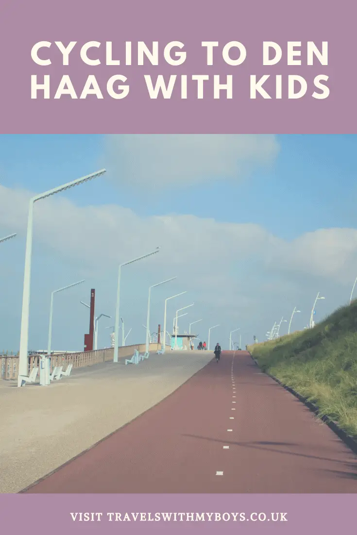 Cycling to Den Haag with kids