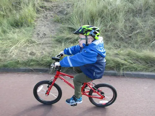 Young Child on a bike