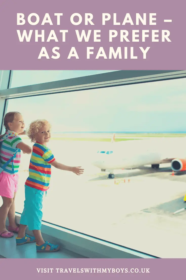 Travelling With Kids by Plane or Boat