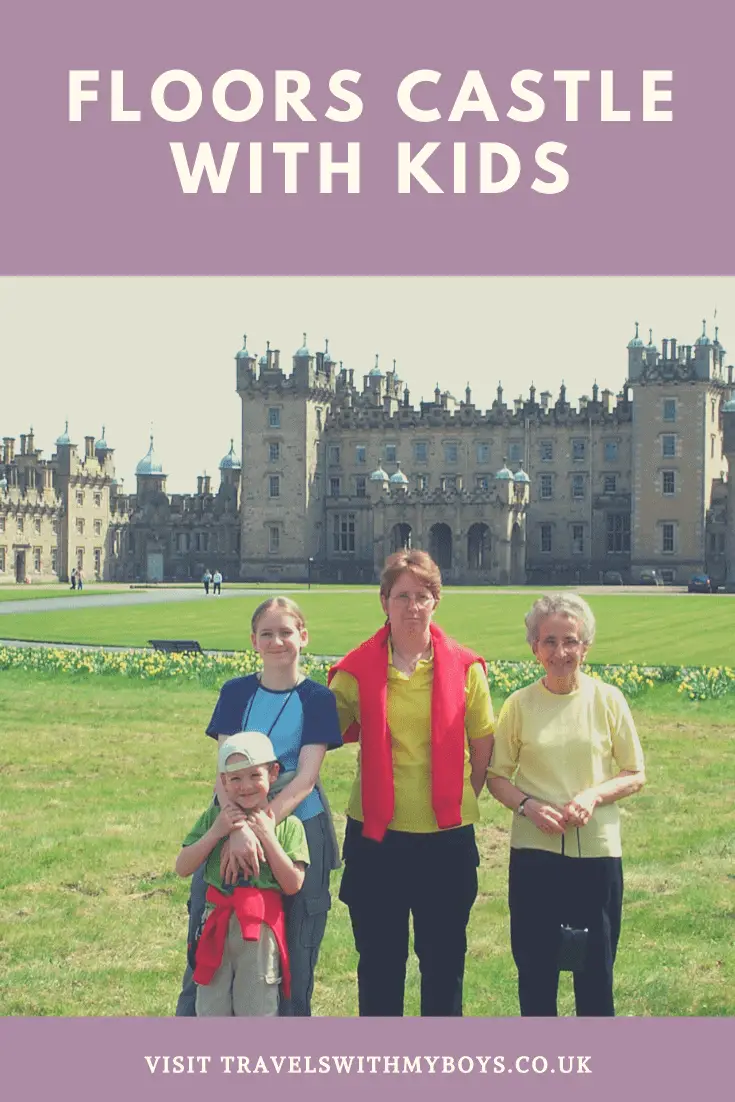 Visitng Floors Castle in Kelso with Kids