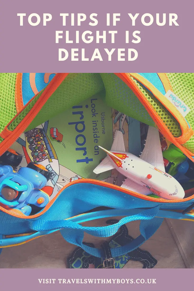 Top tips for flight delays with kids