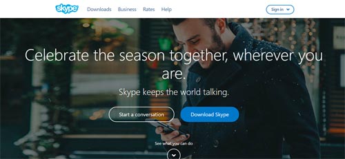 Skype Travel App