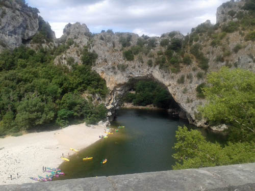 Ardeche landscape