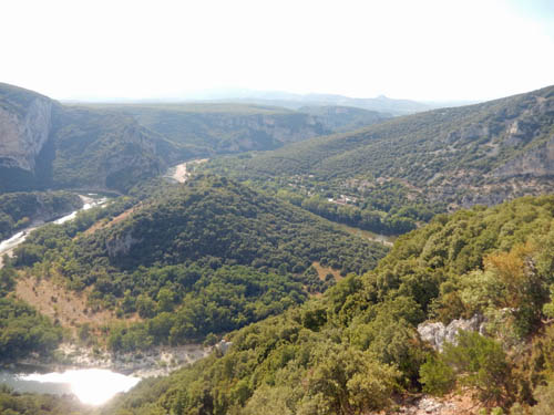 Ardeche landscape