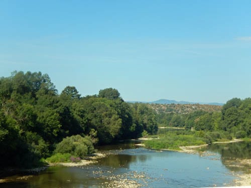 Ardeche landscape