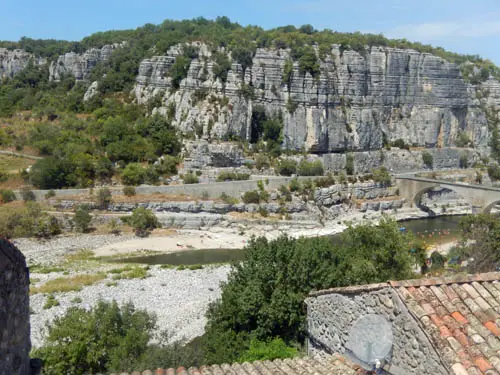 Ardeche landscape