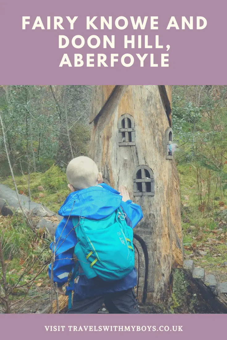 Doon Hill and Fairy Knowe in Aberfoyle