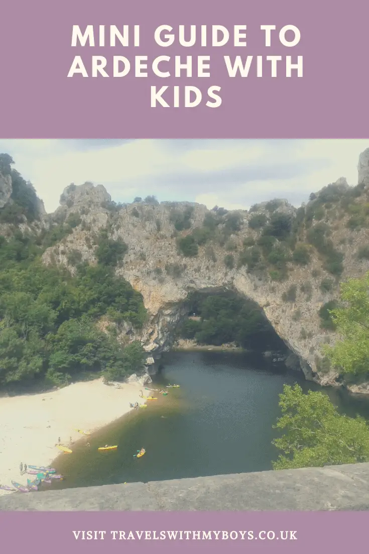 Our Ardeche Mini Guide for Travelling With Kids