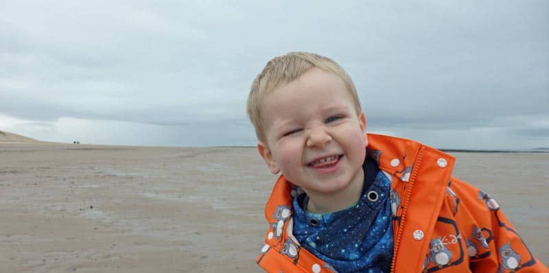 Holy Island With Kids & Dogs in Northumberland