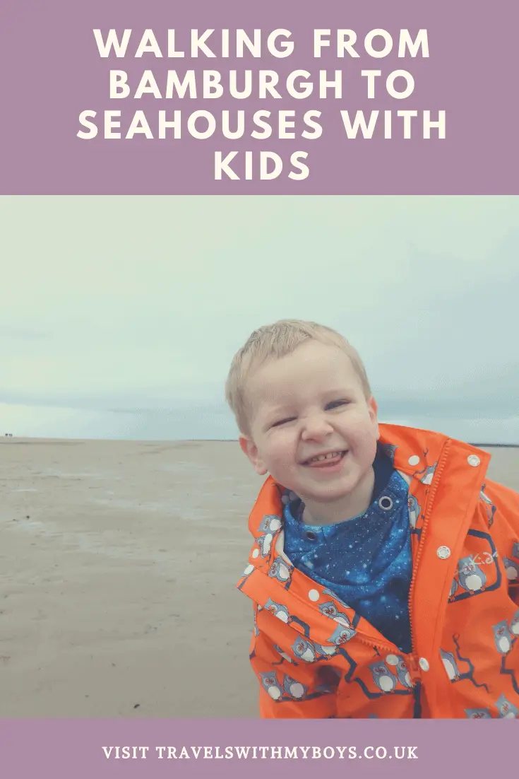 Bamburgh to Seahouses Northumberland With Kids