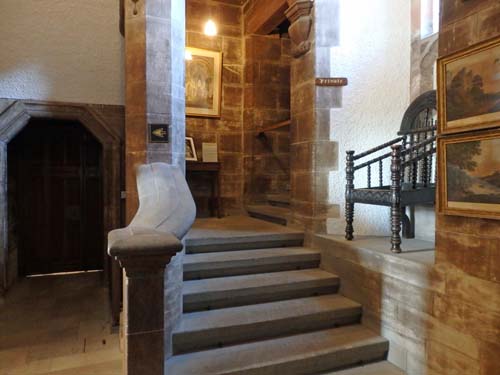 Inside Bamburgh Castle