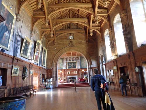 Inside Bamburgh Castle