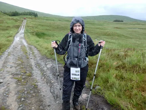 Elisha Jacket on the West Highland Way