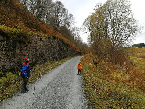 Child at the Glen Ogle Trail