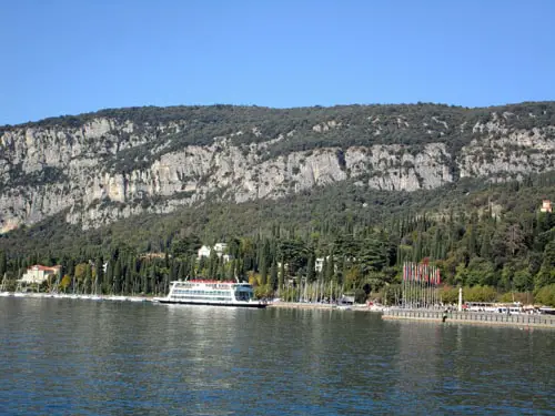 Ferry boat on Lake Garda