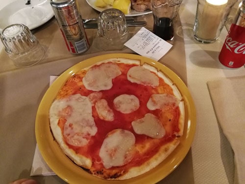 gluten and milk free pizza