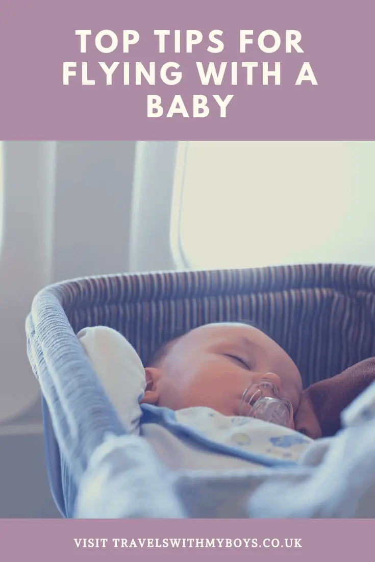 Some of our top tips for flying with a baby. What items we think you should take to make flying with a baby easier.