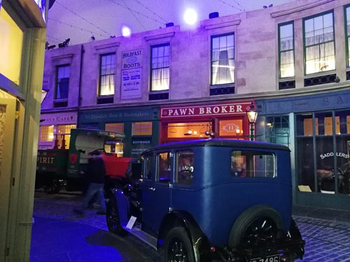 Old Glasgow Street at Riverside Museum