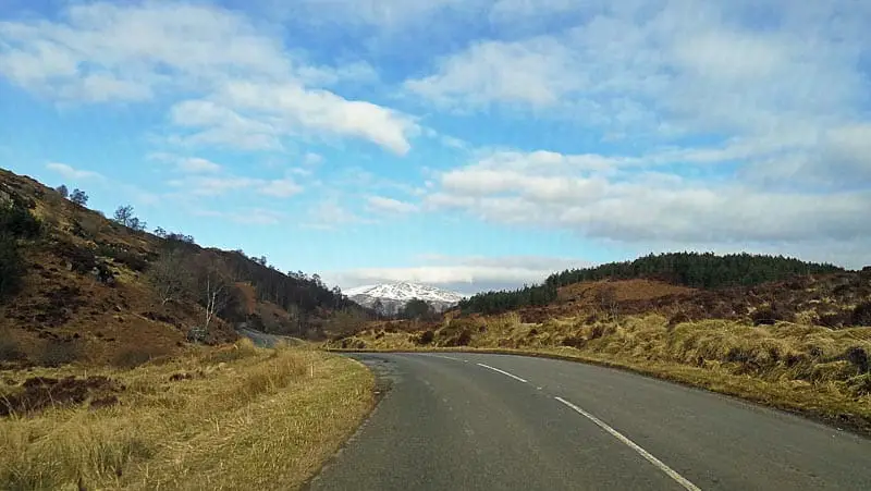 Dukes Pass in Scotland