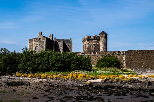 Blackness Castle on the Firth of Forth taken from the shore