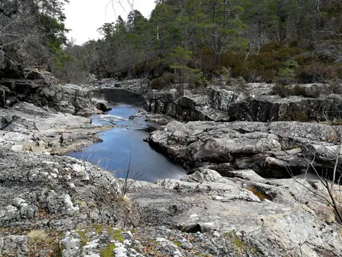 Near Dog Falls Glen Affric