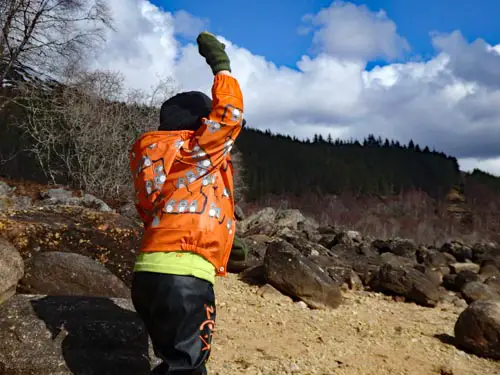 Throwing Stones at Glen Affric