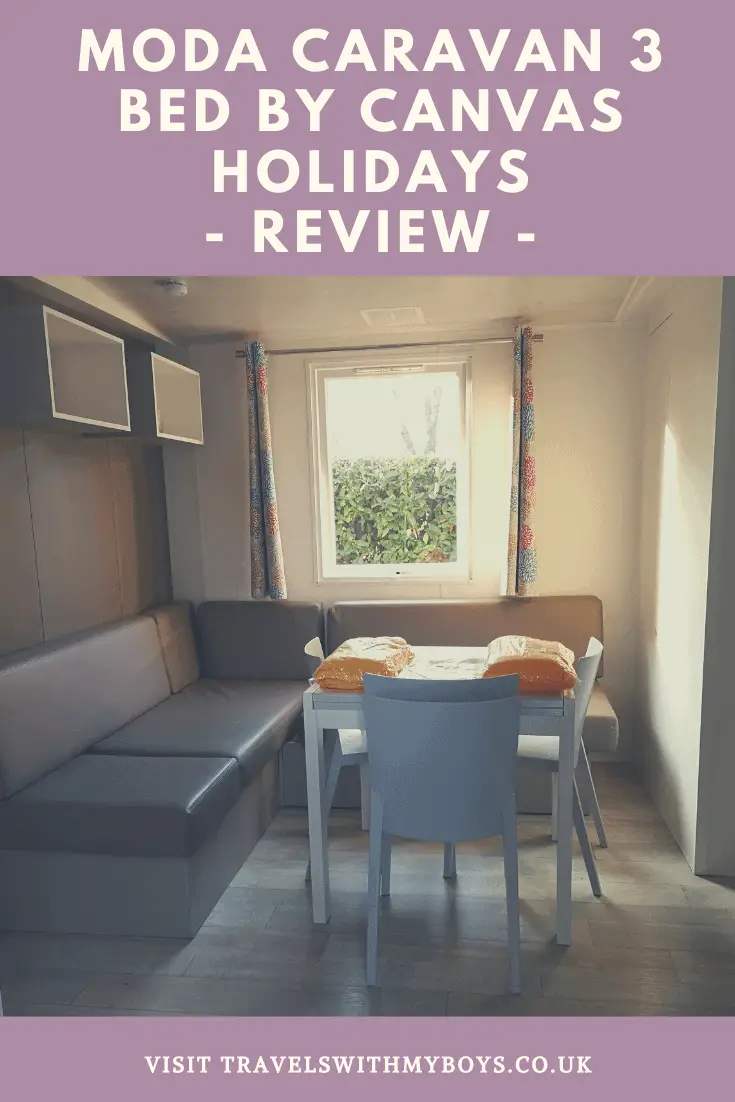 Our review of the Moda Caravan (3 bed) by Canvas Holidays. Find out what we thought of the Moda Caravan